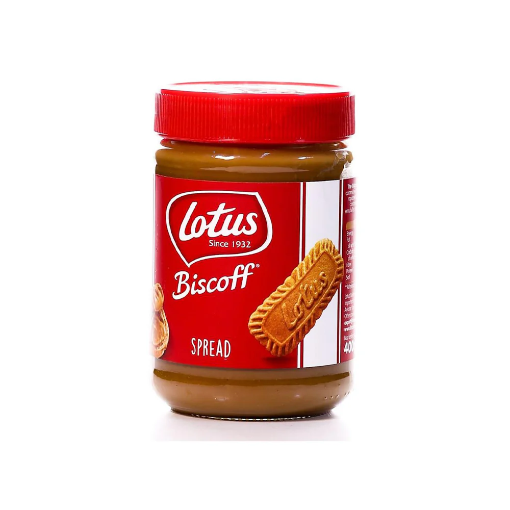 Lotus Biscoff Smooth Cookie Butter Spread 400g Jar