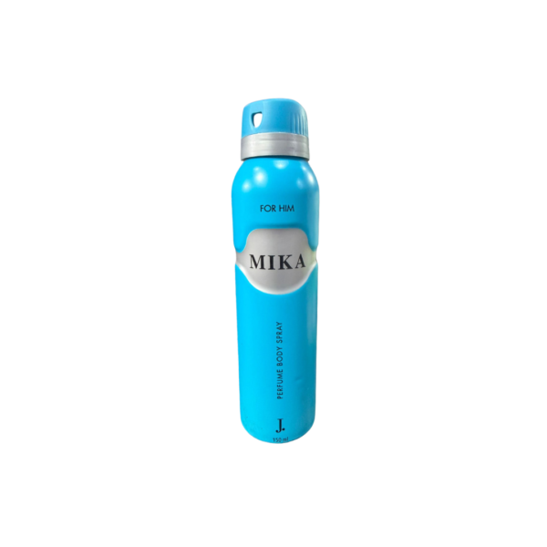 J. Mika Perfume Body Spray 150ml – Refreshing Aquatic, Citrus & Green Fragrance for Men