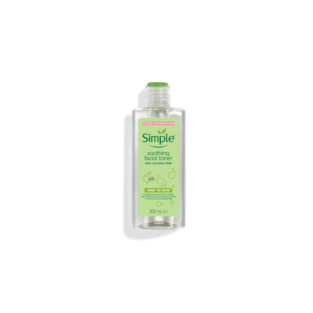 23 Simple Kind to Skin Soothing Facial Toner 200ml – 100% Alcohol-Free Calming & Hydrating Liquid (Imported) - Image 1
