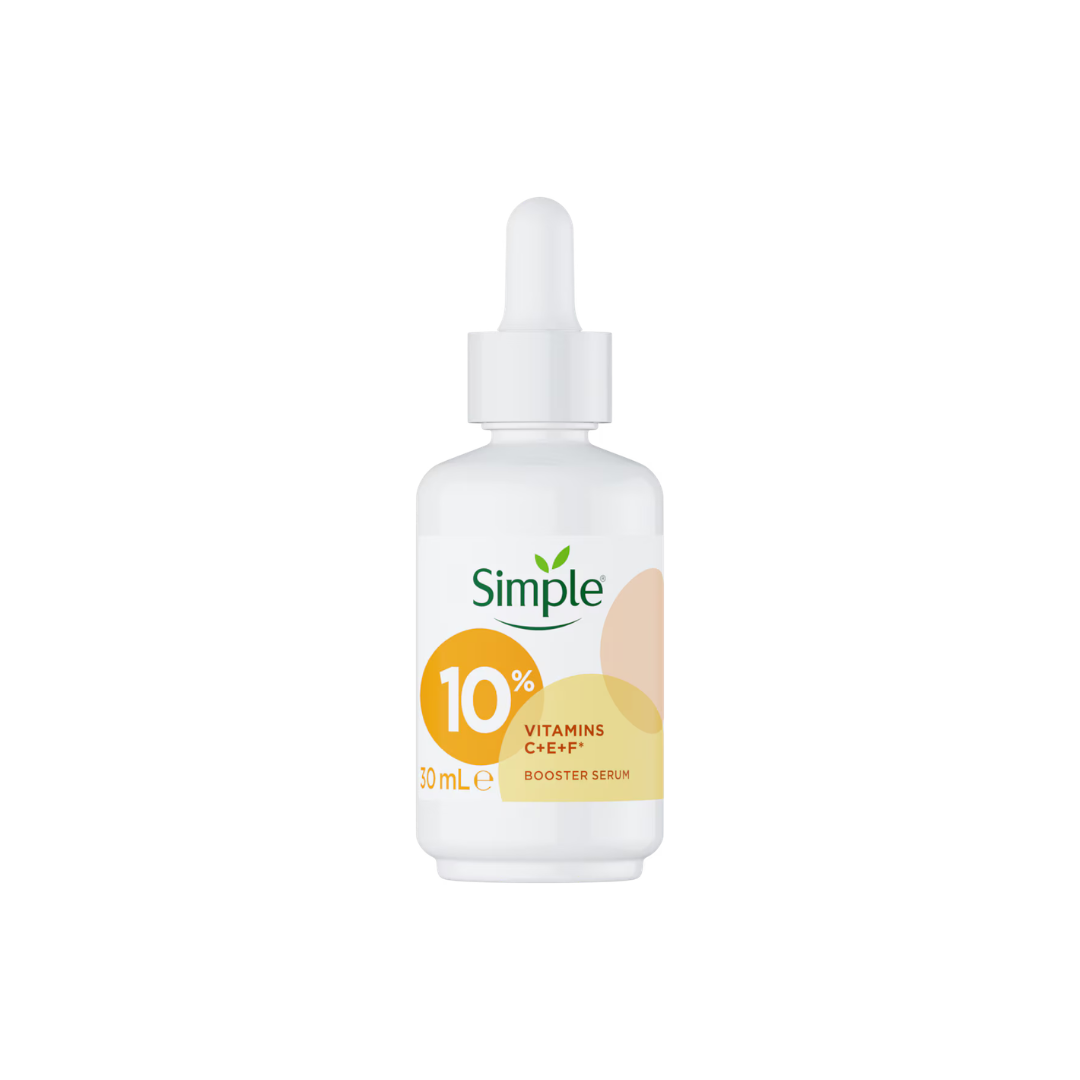 26 Simple 10% Vitamins C + E + F Booster Serum 30ml – Instant Glow, Anti-Aging & Skin Barrier Strengthening Face Serum (Imported) - Image 1