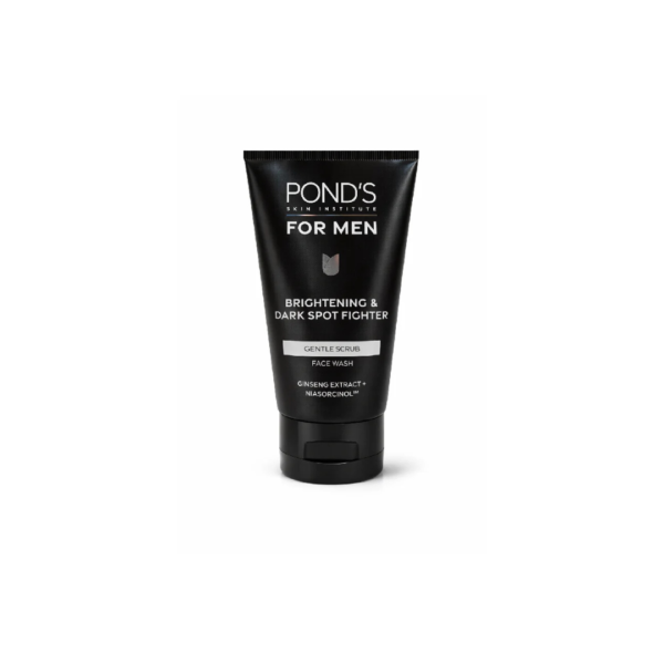 Pond's Skin Institute For Men Brightening & Dark Spot Fighter Gentle Scrub Face Wash 100g (Imported)