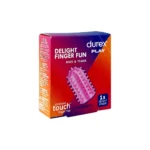 Durex Play Delight Finger Fun Ride & Tease Pleasure Touch Sleeve – Textured Finger Stimulator Accessory (Imported)