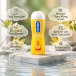 Durex Massage 2in1 Gel Massaggio Corpo e Lubrificante Ylang Ylang Sensual 200ml – Exotic Water-Based Intimate Lube & Body Massage Gel (Imported) - Image 3