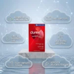 Durex Extra Sensitive Thin Regular Fit Condoms 12 Pack – 5X Tested Ultra-Thin Natural Latex Condoms (Imported) - Image 3