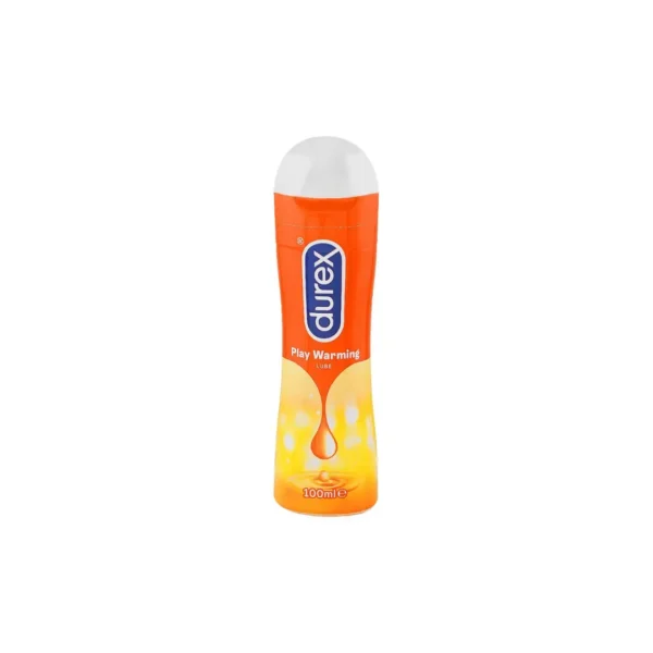 Durex Play Warming Lube 100ml – Gentle Water-Based Intimate Warming Lubricant Gel (Imported)