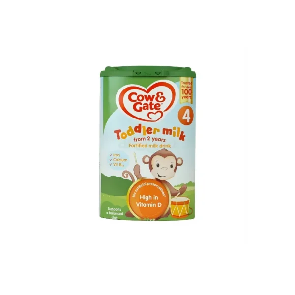 Cow & Gate Stage 4 Growing Up Toddler Milk Formula (2+ Years) – 800g