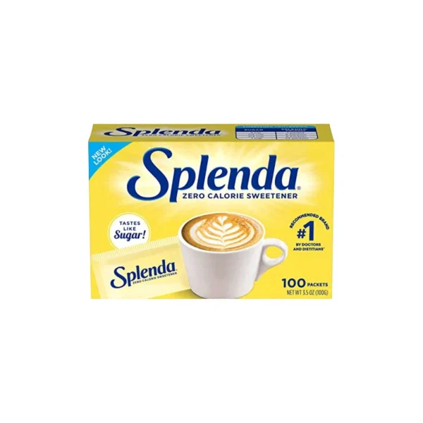 Splenda No Calorie Sweetener – 100 Individual Packets/Sachets