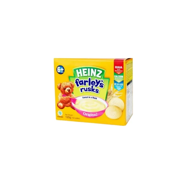 Heinz Farley's Rusks Banana Flavor (6+ Months) – 120g Pack