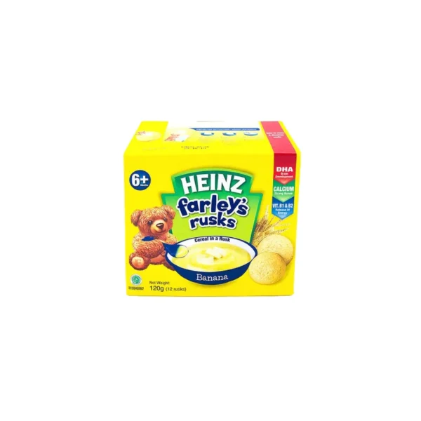 Heinz Farley's Rusks Original Flavor (6+ Months) – 120g Pack
