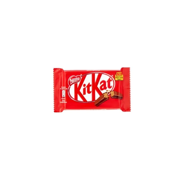 estlé KitKat 4-Finger Milk Chocolate Bar – Crispy Wafer & Smooth Milk Chocolate