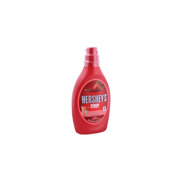 Hershey's Strawberry Flavored Syrup 623g – Refreshing Fruity Dessert Topping