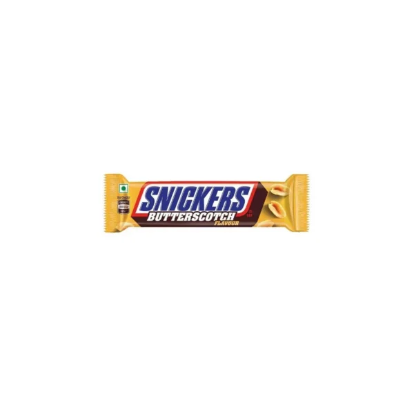 Snickers Butterscotch Flavor Chocolate Bar 45g – With Butterscotch-Infused Nougat