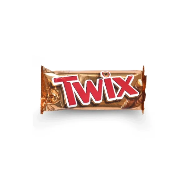 Twix Original Twin Chocolate Bars 50g – Crunchy Biscuit & Velvety Caramel