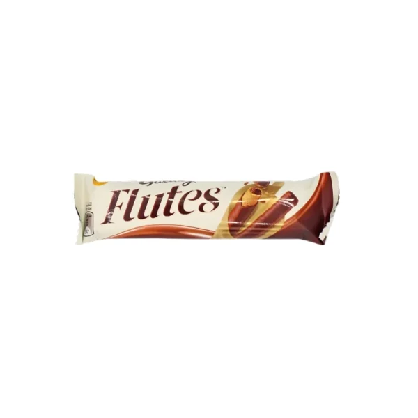 Galaxy Flutes Twin Chocolate Wafer Rolls 22.5g – Crispy & Silky Smooth