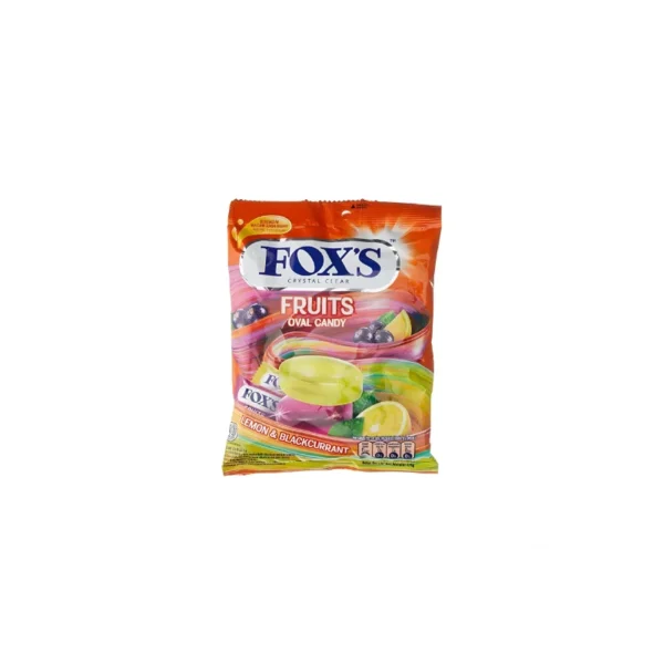 Fox’s Crystal Clear Fruits Oval Candy (125g)