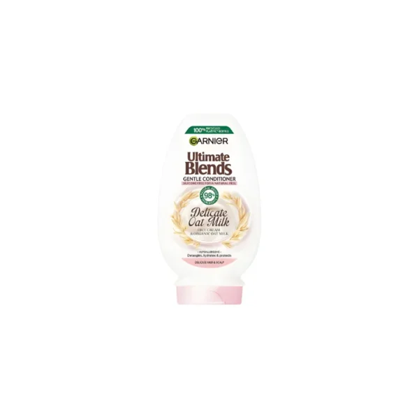 Garnier Ultimate Blends Delicate Oat Milk Conditioner 400ml – Soothing Care for Sensitive Scalp & Fragile Hair