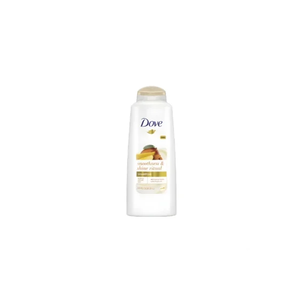 Dove Nourishing Secrets Smooth & Shine Ritual Shampoo 603ml – With Mango Butter & Almond Oil (Imported)