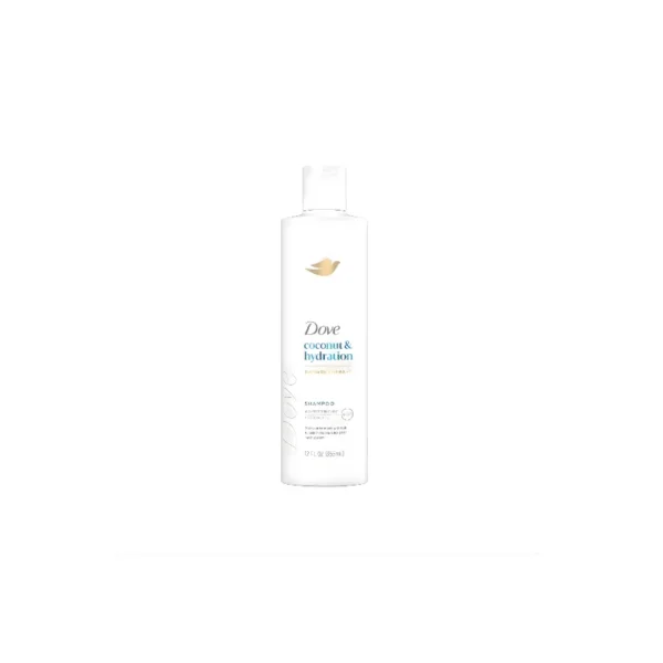 Dove Nourishing Secrets Coconut Hydration Shampoo 355ml – With Coconut Water & Sweet Lime for Lightweight Moisture (Imported)