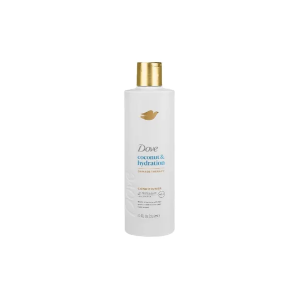 Dove Nourishing Secrets Coconut Hydration Conditioner 355ml – With Coconut Water & Sweet Lime for Soft, Weightless Hair (Imported)