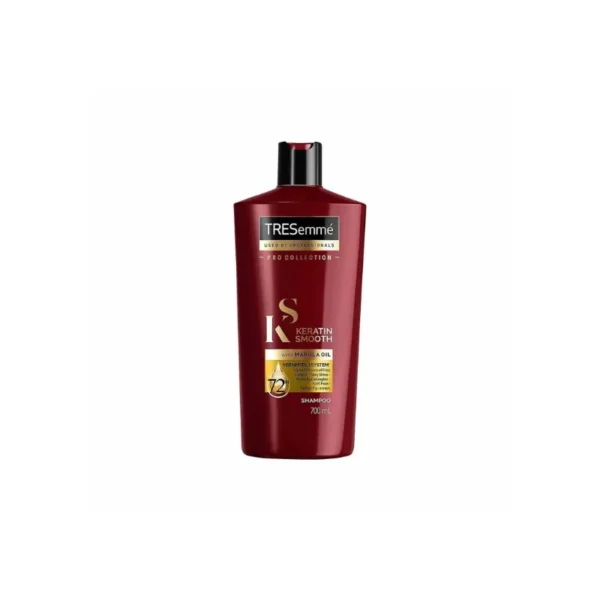 TRESemmé Keratin Smooth Shampoo 700ml – Professional Jumbo Size for 72-Hour Frizz Control (Imported)