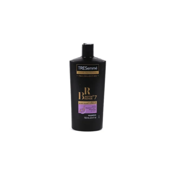 TRESemmé Biotin+ Repair 7 Shampoo 700ml – Professional Value Size for Intensive Damage Recovery (Imported).