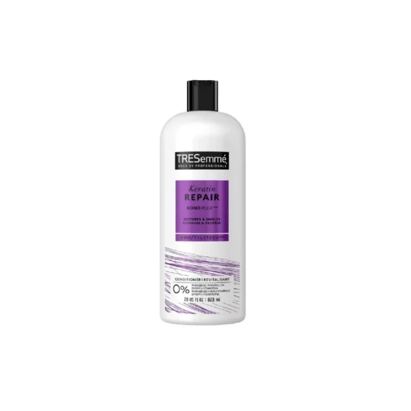 TRESemmé Keratin Repair Bond Strength Conditioner 828ml – With Bond Plex Technology for 20x Stronger Hair (Imported)