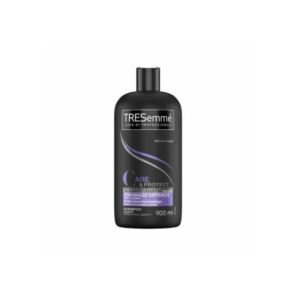 TRESemmé Care & Protect Shampoo 900ml – With Vitamin B12 & Keratin for Breakage Defense (Imported)