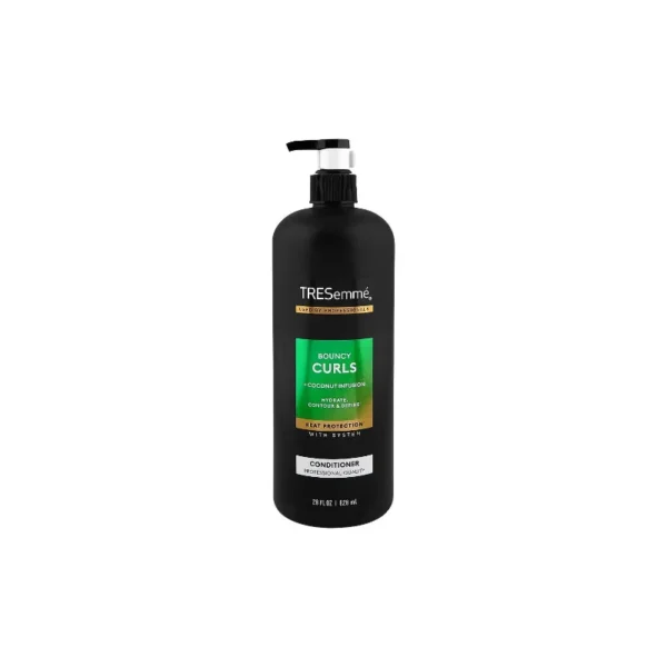 TRESemmé Flawless Curls Conditioner 828ml – With Coconut Oil for Defined, Bouncy & Frizz-Free Curls (Imported)