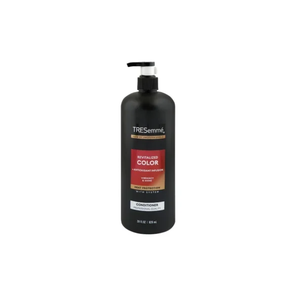 TRESemmé Revitalized Color Conditioner 828ml – With Sunflower Seed Oil & Pro-Vitamin B5 for 8-Week Color Vibrancy (Imported Pump Bottle)