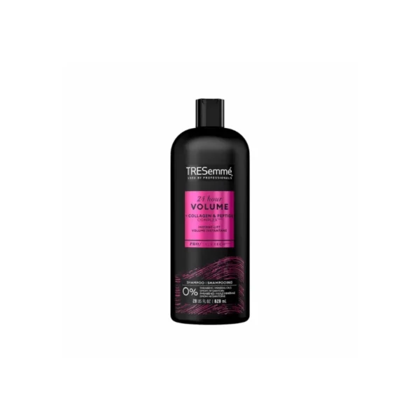 TRESemmé 24 Hour Volume Shampoo 828ml – With Collagen & Silk Proteins for All-Day Body (USA Imported)