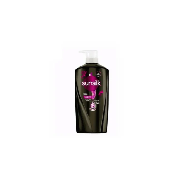 Sunsilk Stunning Black Shine Shampoo 625ml – With Amla Pearl Complex for Long-Lasting Glow (Thailand Imported)