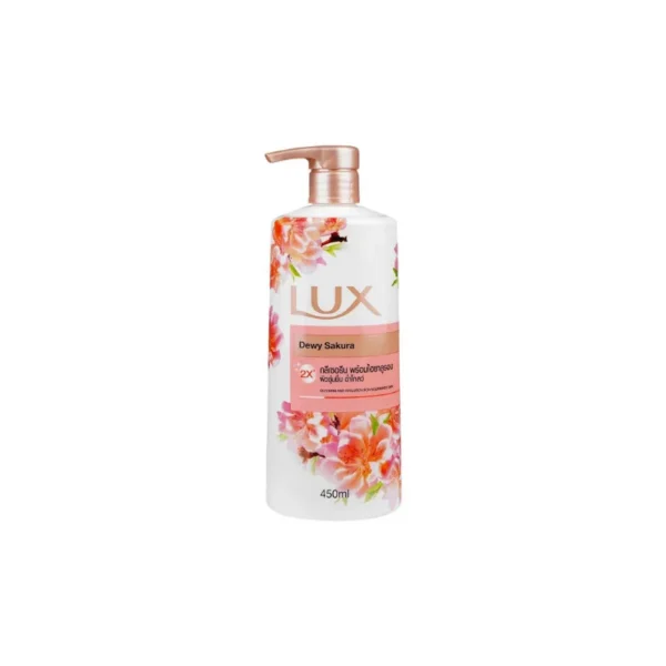 Lux Dewy Sakura Body Wash (450ml) – Cherry Blossom & Hyaluronic Acid Enriched | For Glowing & Scented Skin | Best Price in Pakistan | DailyStore.pk