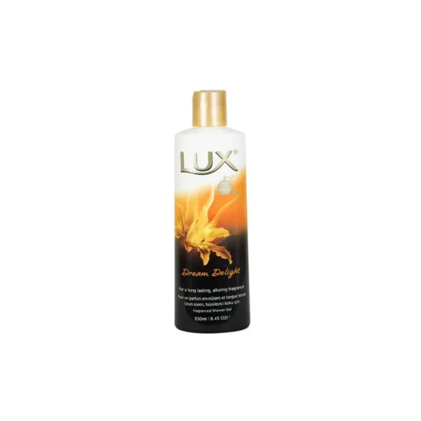 Lux Dream Delight Body Wash (250ml) – Infused with Arabian Jasmine & Almond Oil | 24H Long-Lasting Fragrance | For Glowing Skin | Best Price in Pakistan | DailyStore.pk
