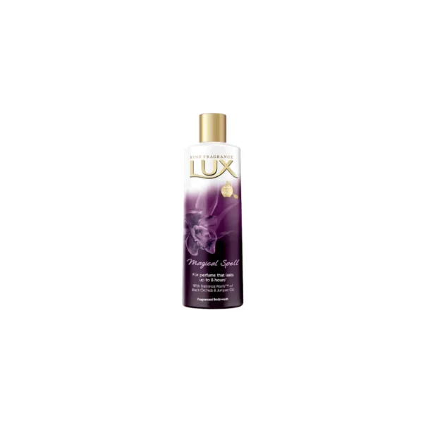 Lux Magical Spell Body Wash (250ml) – 24H Long-Lasting Fragrance | Infused with Black Orchid & Juniper Oil | For Glowing, Fragrant Skin | Best Price in Pakistan | DailyStore.pk