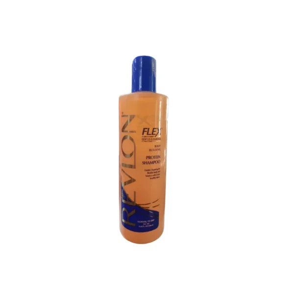 Revlon Flex Body Building Protein Shampoo 350ml – For Strength, Shine, and Maximum Volume (Imported)