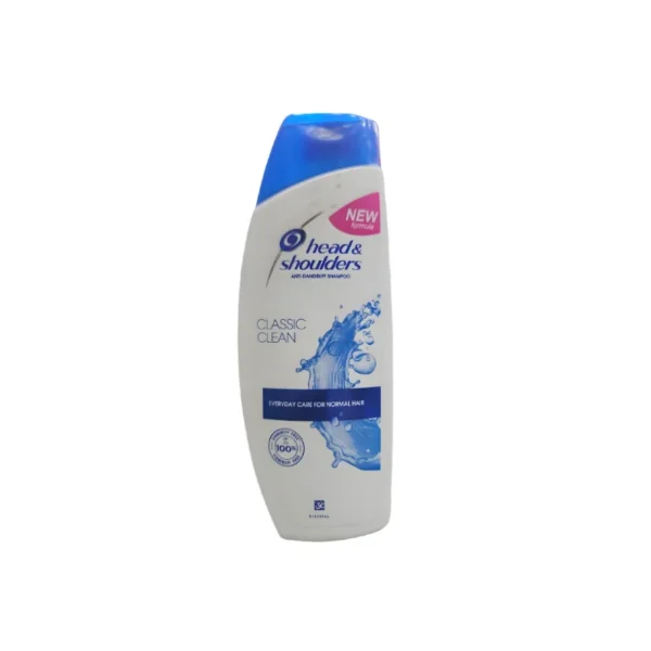 Head & Shoulders Classic Clean Anti-Dandruff Shampoo 400ml – For Up to 100% Flake-Free Hair & Scalp (Imported)