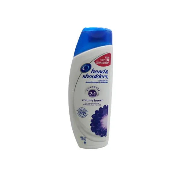 Head & Shoulders Volume Boost Anti-Dandruff Shampoo 400ml – Full-Bodied Hair & 100% Dandruff Protection (Imported)