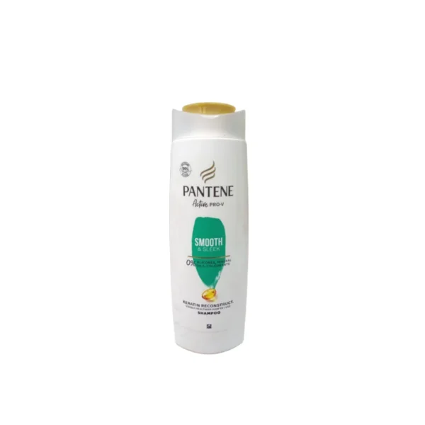 Pantene Pro-V Smooth & Sleek Shampoo 360ml – 72-Hour Frizz Control with Argan Oil & Pro-V Nutrients (Imported)