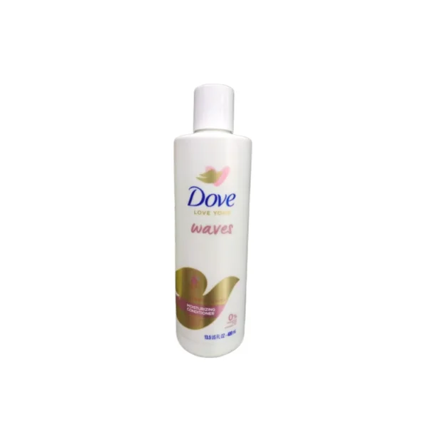 Dove Hair Therapy Hydrating Waves Moisturizing Conditioner 400ml – US Variant with Hyaluronic Serum for Defined, Frizz-Free Waves (Imported)
