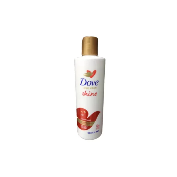 Dove Hair Therapy Glow Restore Sulfate-Free Shampoo 400ml – US Variant with Glossy Shine & Color Care (Imported)