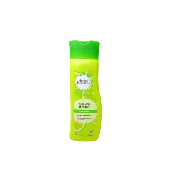 Herbal Essences Dazzling Shine Shampoo 400ml – With Berry Essence & Refreshing Citrus for Brilliant Shine (Imported)