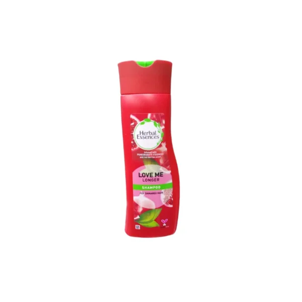 Herbal Essences Love Me Longer Shampoo 400ml – With Pomegranate Essence for Long & Strong Hair (Imported)