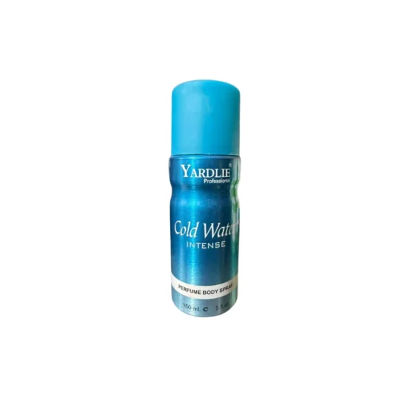 Yardlie Cold Water Intense Body Spray 150ml – Ultra-Refreshing Aquatic & Men’s Grooming Deodorant