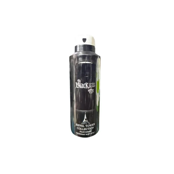 Eiffel Tower Collection Black XLS Body Spray 200ml – Powerful, Oriental & Timeless Fragrance for Men