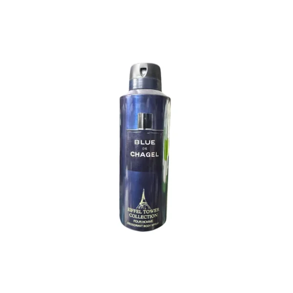 Eiffel Tower Collection Blue De Chagel Body Spray 200ml – Refined, Woody & Aromatic Fragrance for Men