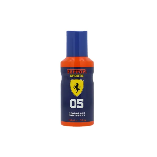 Ferrari Sports 05 Deodorant Body Spray 150ml – Bold, Musky & Deep Masculine Fragrance