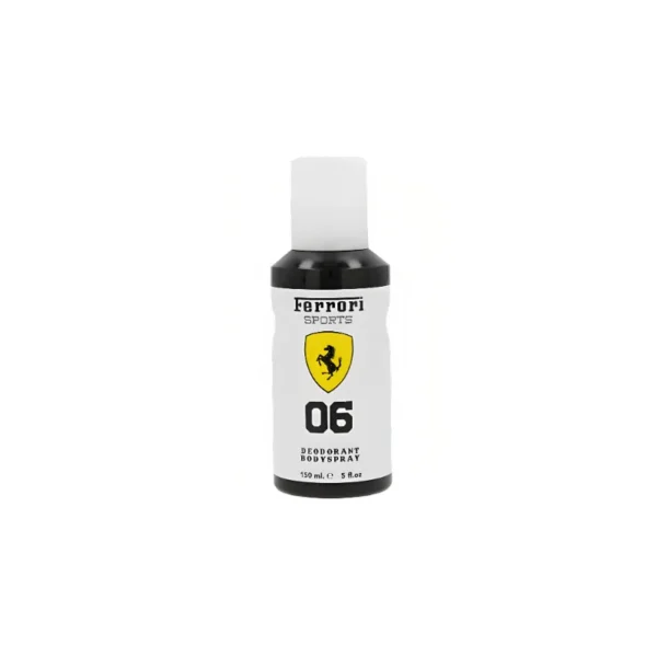 Ferrari Sports 06 Deodorant Body Spray 150ml – Intense Aromatic & Sharp Masculine Fragrance