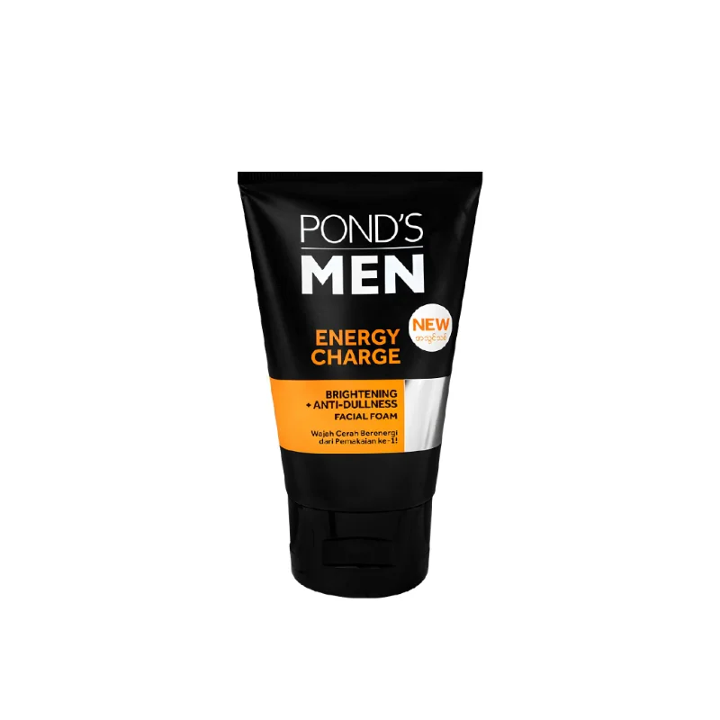 Pond’s Men Energy Charge Facial Foam 100g – Coffee Bean Extract Brightening Face Wash Pond's Men Energy Charge Facial Foam 100g – Coffee Bean Extract Brightening Face Wash - Image 1