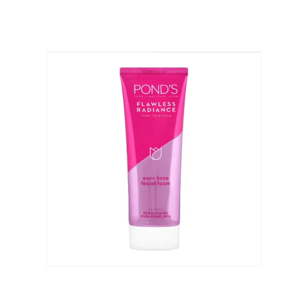 Pond's Flawless Radiance Derma+ Brightening Facial Foam 100ml – Advanced Resurfacing Skin Cleanser (Imported)