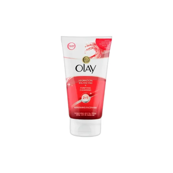 Olay 2-in-1 Hydration Balancing + Purifying Cleansing Refreshing Face Wash 150ml (Imported)